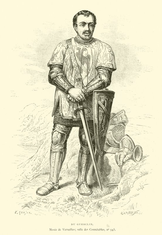 Du Guesclin (gravura) de French School