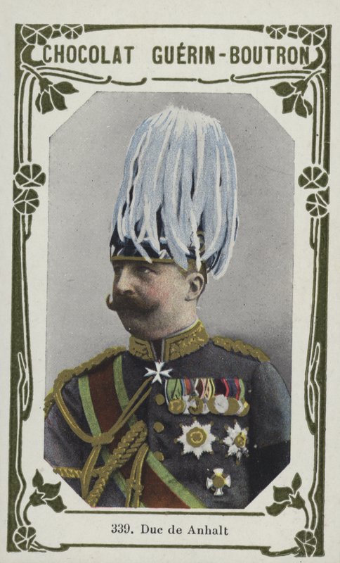 Duc de Anhalt (foto colorida) de French School