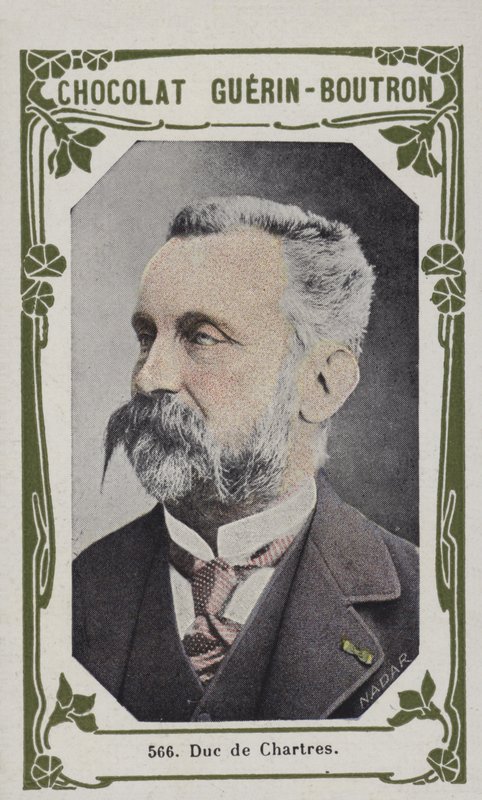 Duc de Chartres (foto colorida) de French School