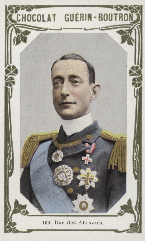 Duque de Abruzzo (foto colorida) de French School