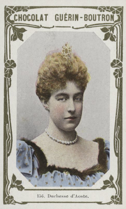 Duquesa de Aosta (foto colorida) de French School