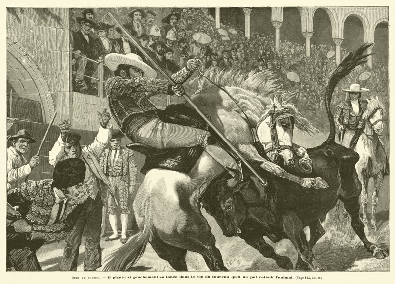 Duel De Femmes (gravura) de French School
