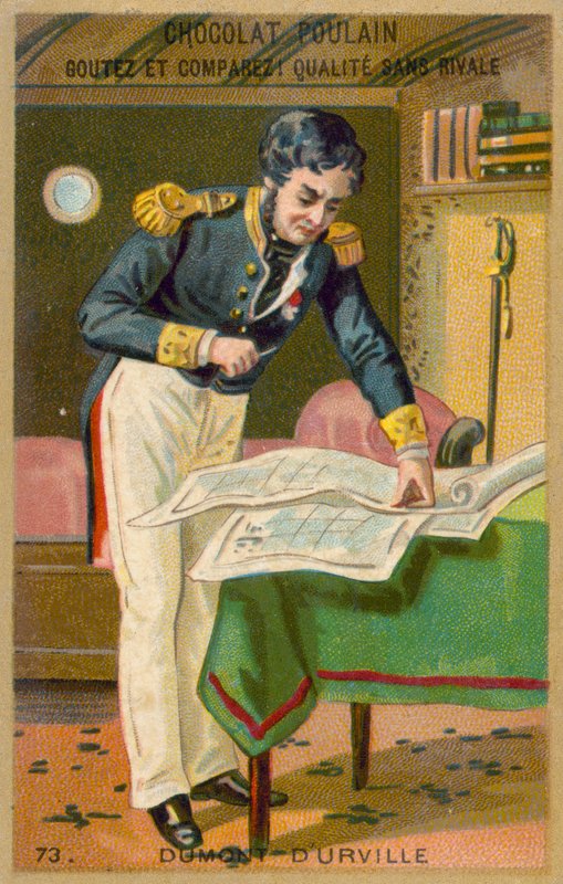 Dumont DUrville, navegador francês de French School