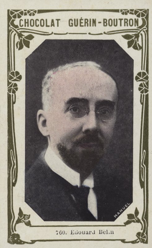 Edouard Belin (foto colorida) de French School