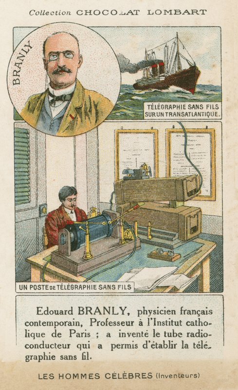 Edouard Branly, físico e inventor francês de French School