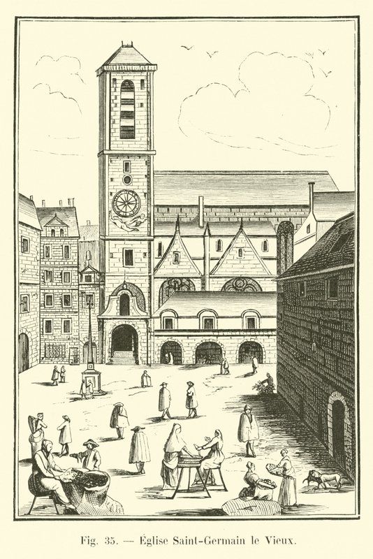 Igreja Saint-Germain le Vieux de French School