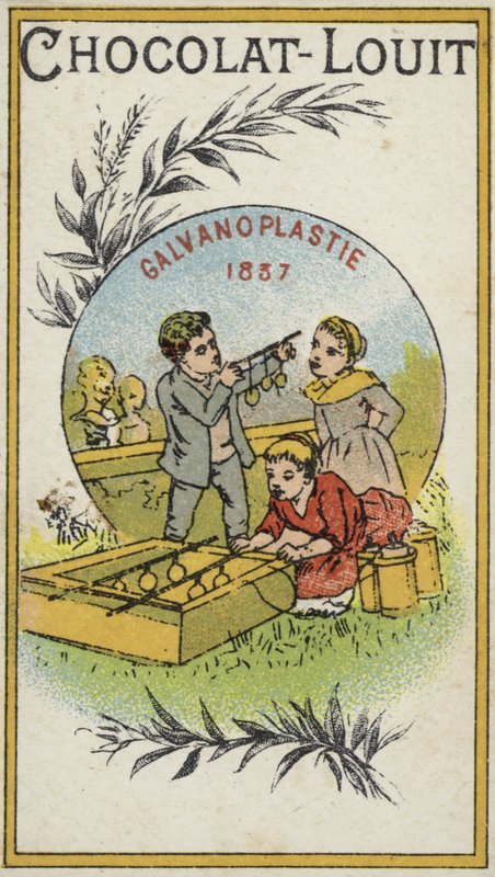 Galvanoplastia, 1837 de French School