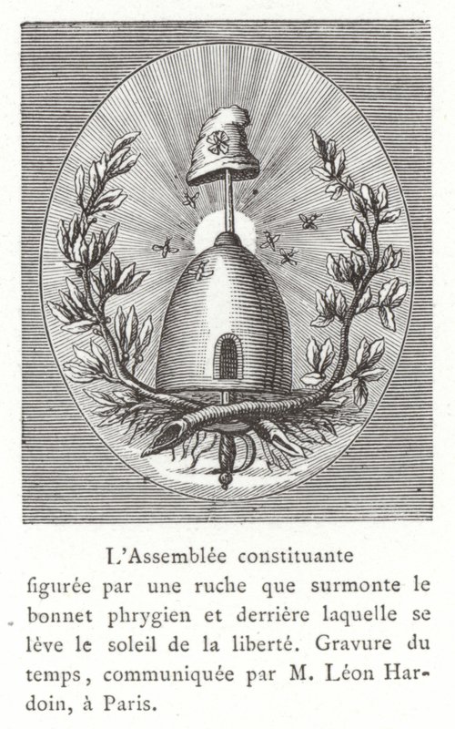 Emblema da Assembléia Constituinte, Revolução Francesa de French School