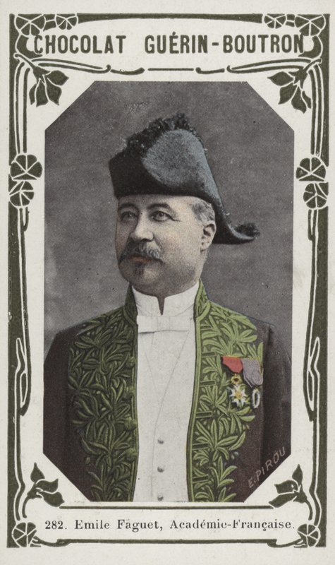 Emile Faguet, Academie-Francaise (foto colorida) de French School