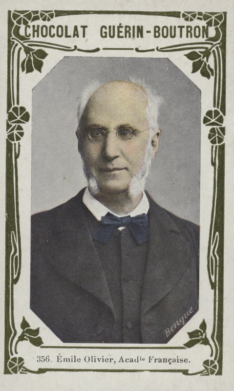 Emile Olivier, Academia Francesa (foto colorida) de French School