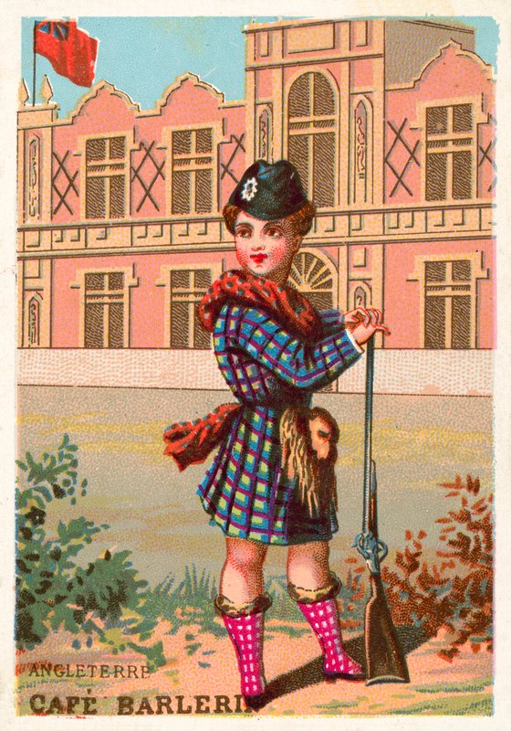Inglaterra (chromolitho) de French School
