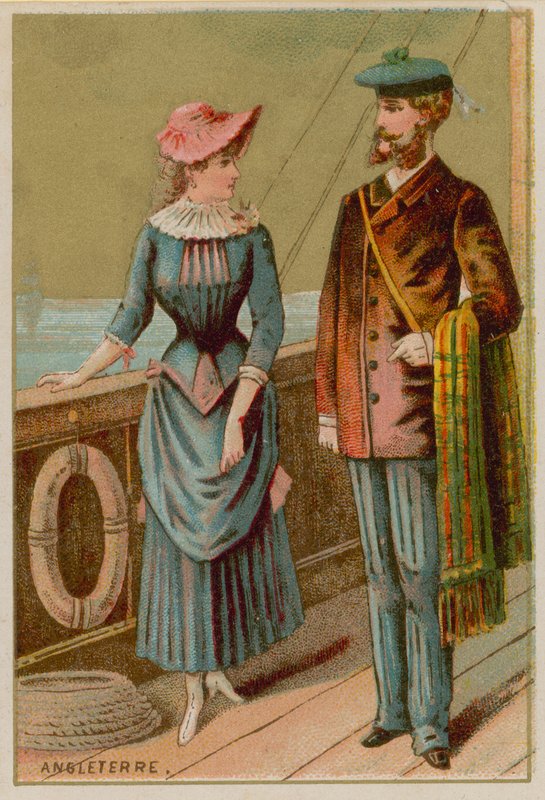 Traje inglês de French School