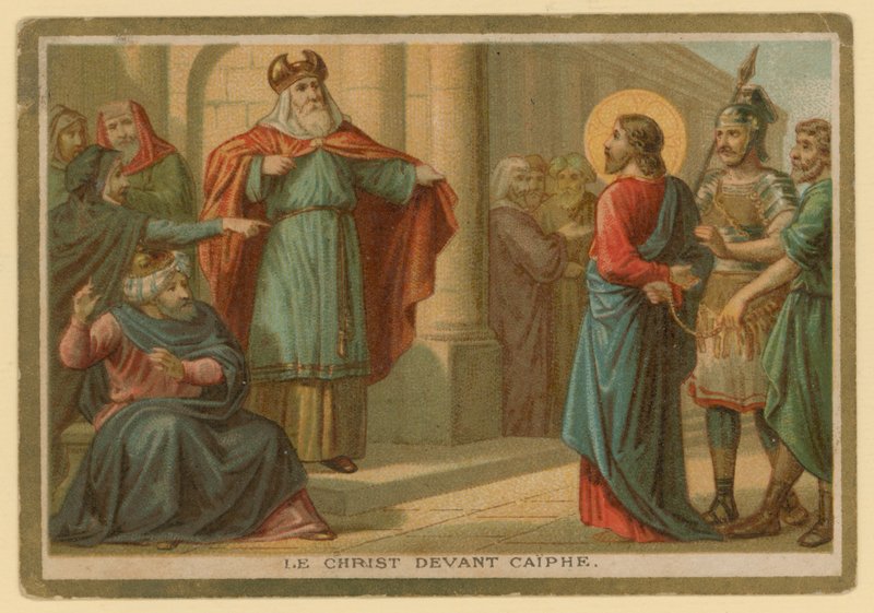Episódio na vida de Jesus Cristo (chromolitho) de French School