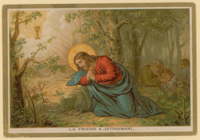 Episódio na vida de Jesus Cristo (chromolitho) de French School