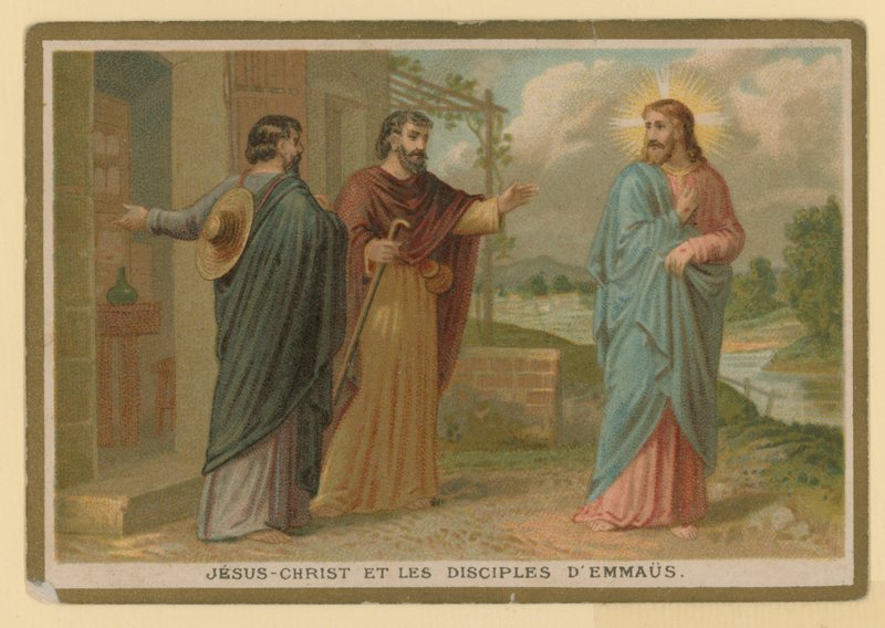 Episódio na vida de Jesus Cristo (chromolitho) de French School
