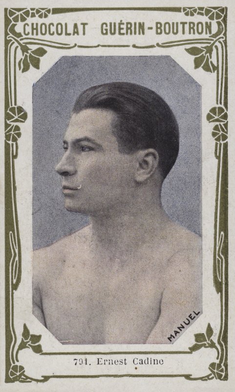 Ernest Cadine (foto colorida) de French School