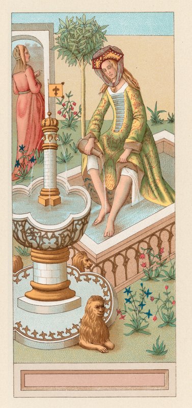 Europa XV-XVIth Cent Costume de French School