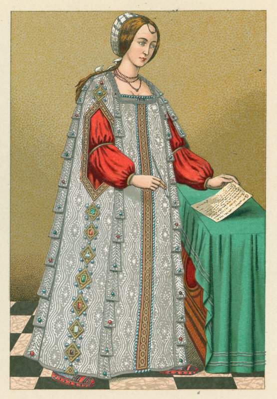Europa XVI Cent Costume de French School