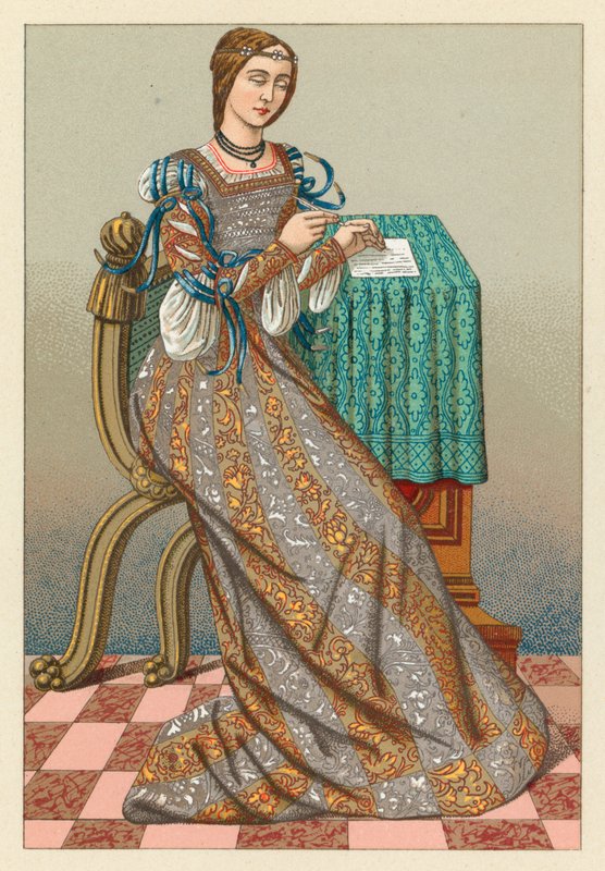 Europa XVI Cent Costume de French School