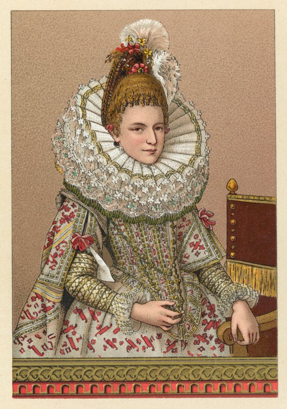 Europa XVI Cent Costume de French School