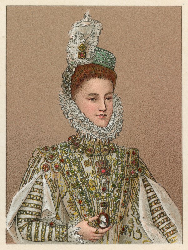 Europa XVI Cent Costume de French School