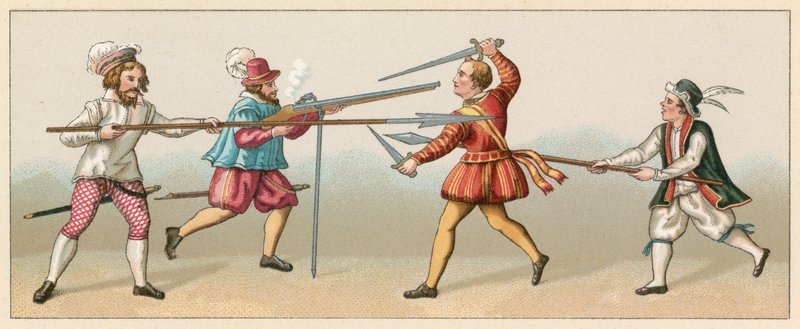 Europa XVI Cent Costume de French School