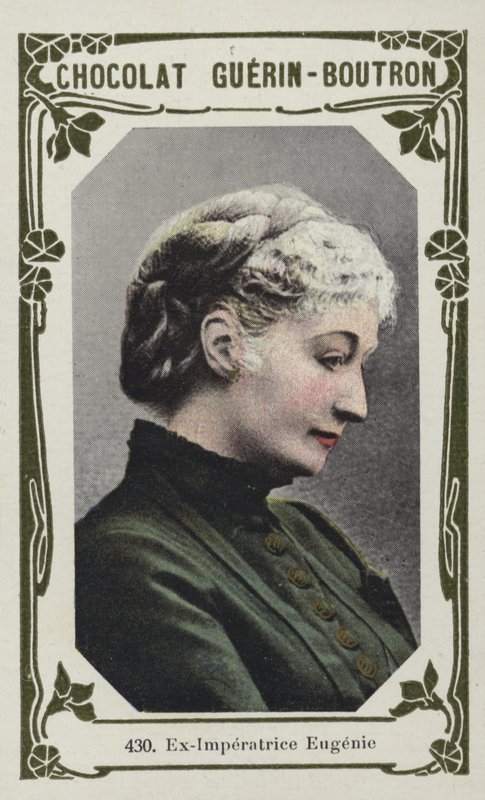 Ex-Imperatrice Eugenie (foto colorida) de French School