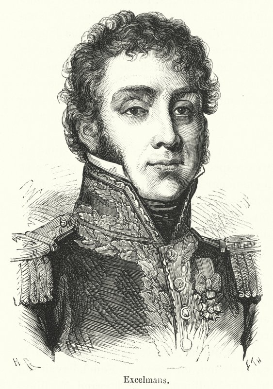 Excelmans (gravura) de French School