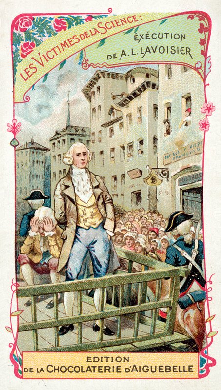 Execução de Antoine Lavoisier, 1794 de French School