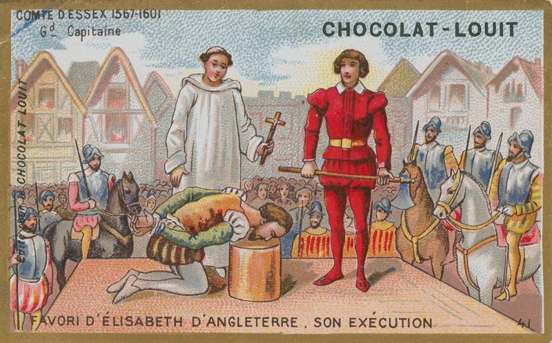 Execução do conde de Essex, 1601 de French School