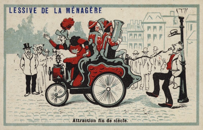 Extraindo um dente Estilo Fin de Siècle de French School