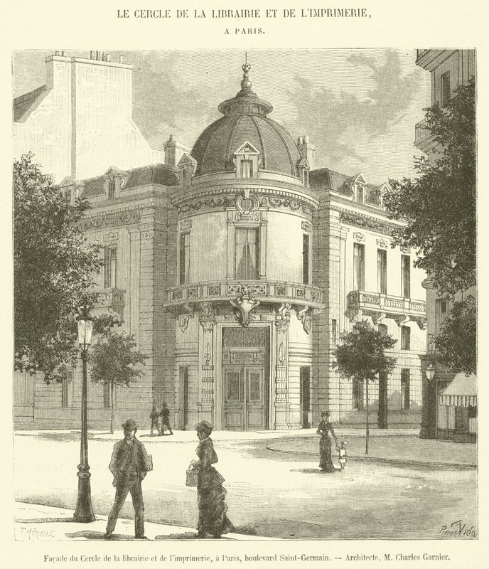 Fachada do Cercle de la librairie et de l