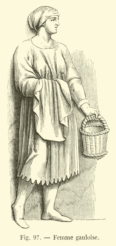 Mulher gaulesa de French School