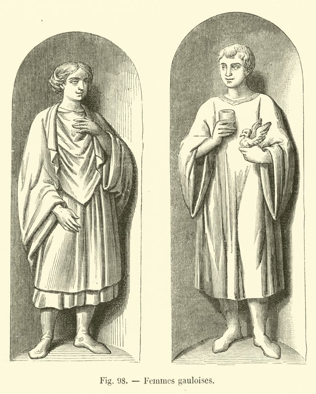 Mulheres gaulesas de French School