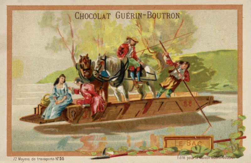 Ferry (chromolitho) de French School