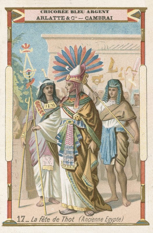 Festival de Thoth, antigo Egito de French School