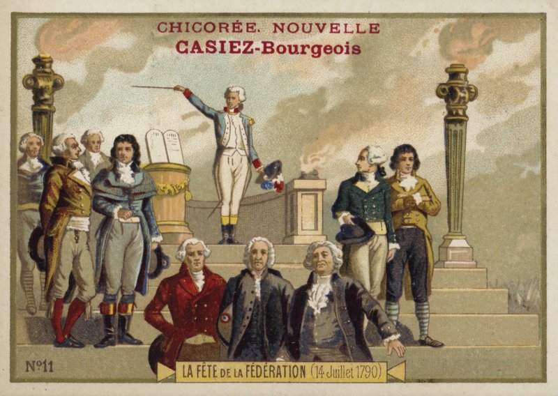 Festa da Federação, Revolução Francesa, 14 de julho de 1790 de French School