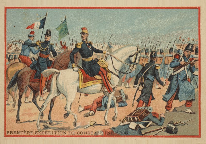 Primeira expedição francesa a Constantino, 1836 de French School