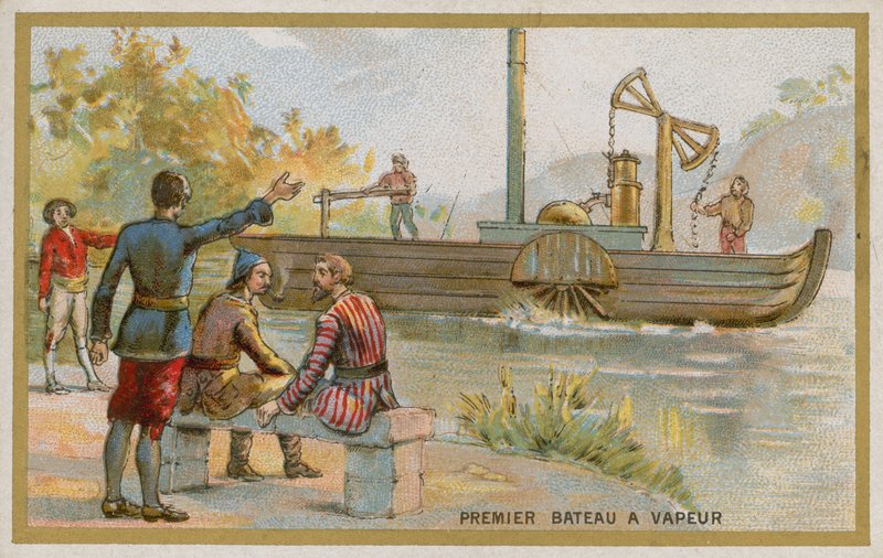 Primeiro barco a vapor de French School