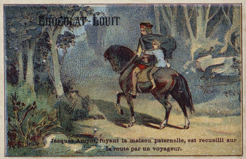 Fugindo da casa de seu pai, Jacques Amyot é pego na estrada por um viajante de French School