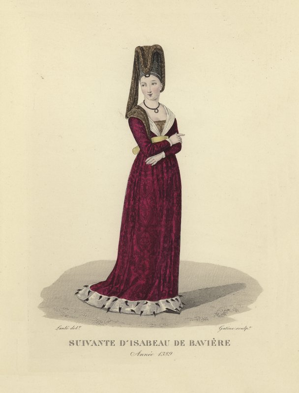 Seguidor de Isabeau da Baviera de French School