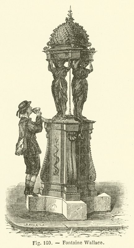Fontaine Wallace (gravura) de French School