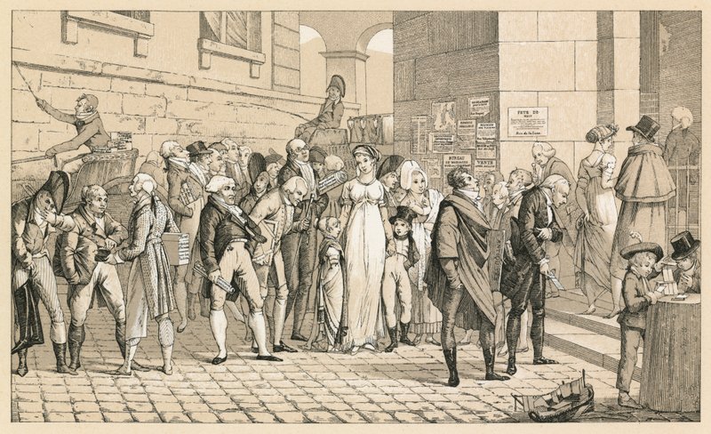 França XIX Cent Costume de French School
