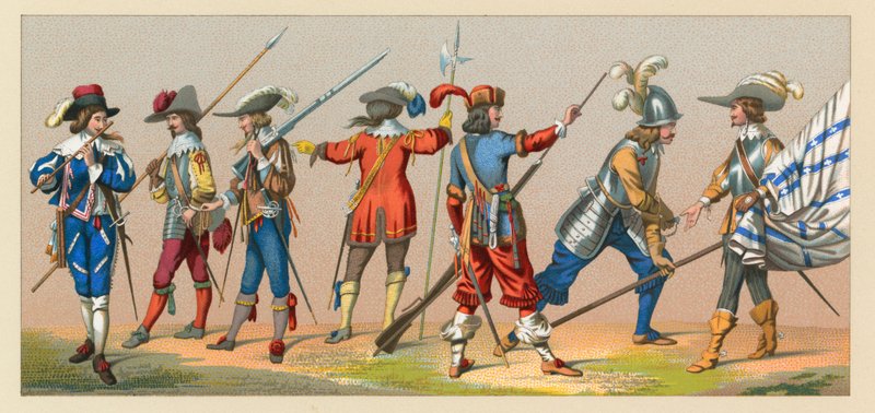 França XVII-XVIIIth Cent Costume de French School