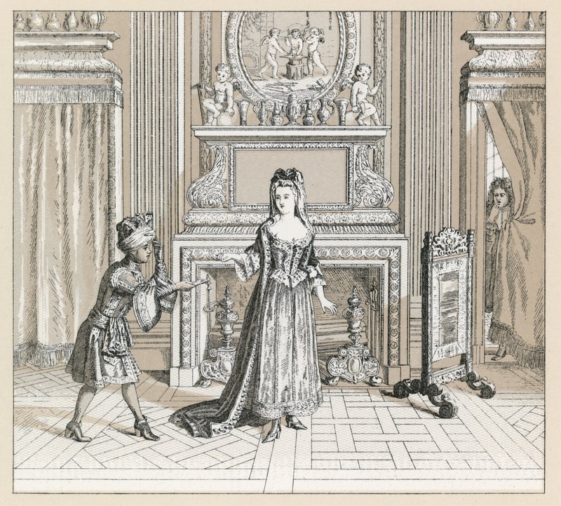 França XVIIth Cent Costume de French School