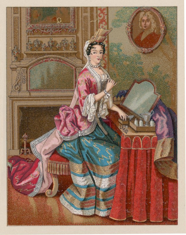 França XVIIth Cent Costume de French School