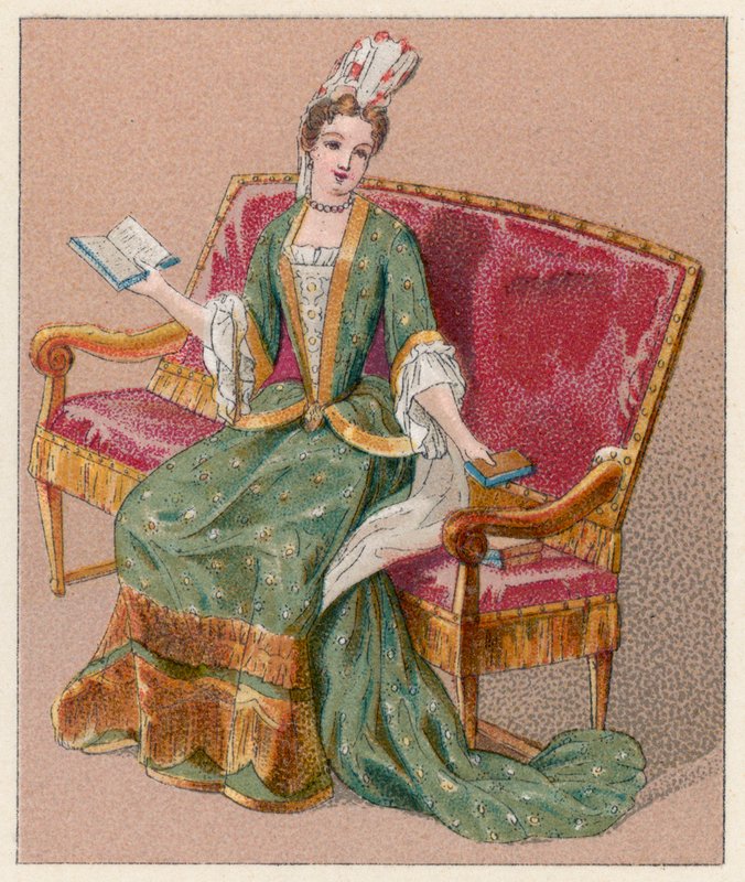 França XVIIth Cent Costume de French School