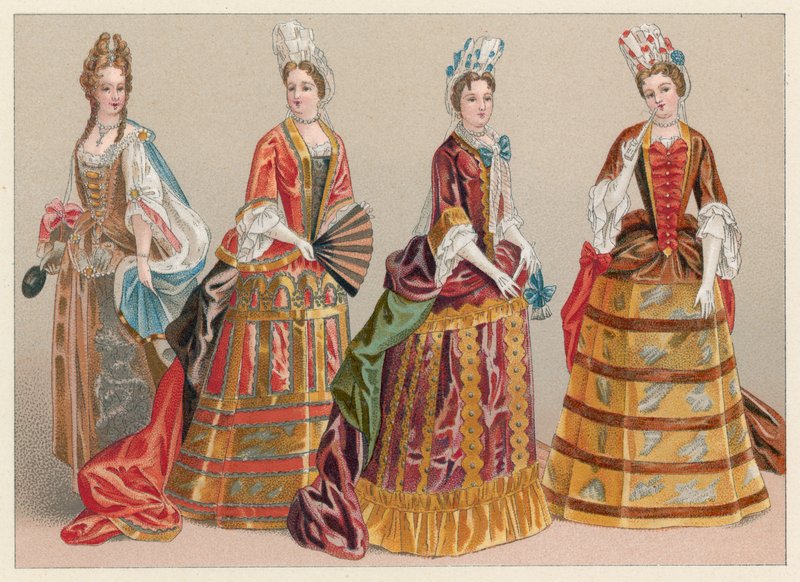França XVIIth Cent Costume de French School