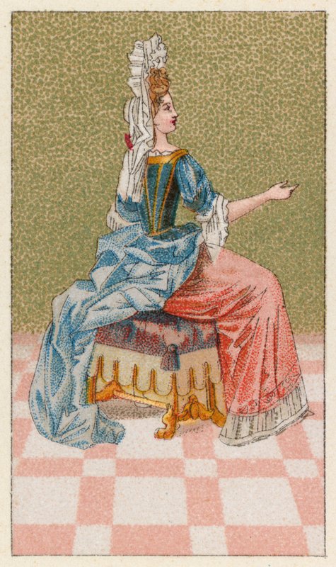 França XVIIth Cent Costume de French School