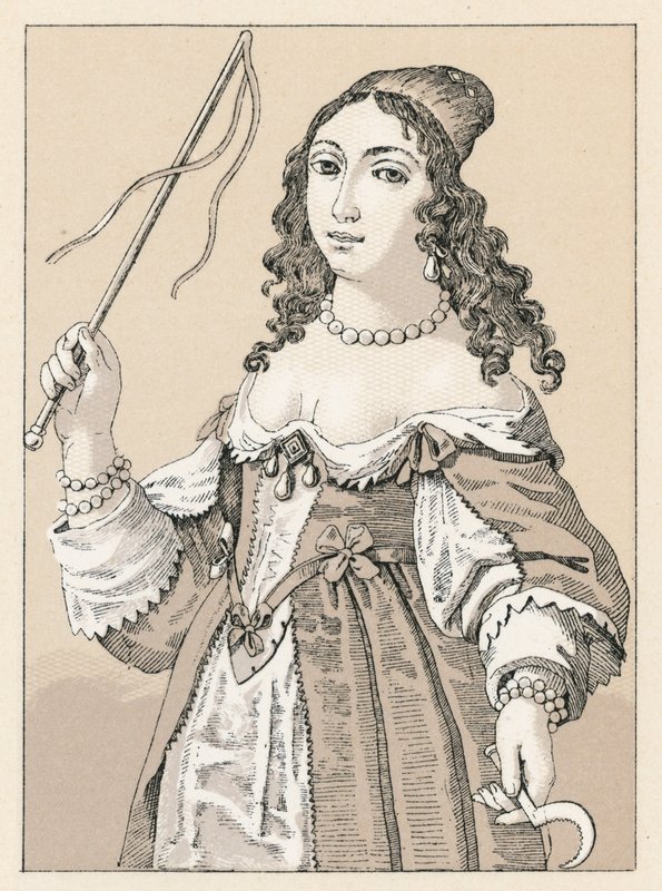 França XVIIth Cent Costume de French School